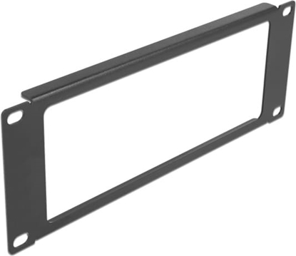 Picture of Delock 10″ Network Cabinet Panel with opening 2U black