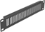 Picture of Delock 10″ Network Cabinet Panel with ventilation slots vertical 1U black