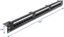 Attēls no Delock 19″ 1U Patch Panel 24 port Cat.6 with LED and strain relief rail unshielded black