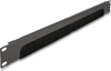 Picture of Delock 19″ Cable Management Brush Strip open at the bottom 1U dark grey