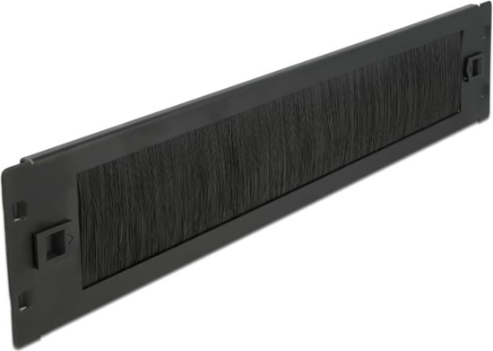 Picture of Delock 19″ Cable Management Brush Strip tool free 2U black