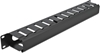 Picture of Delock 19″ Cable Management Routing Panel with 2 openings 1U black