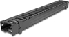 Picture of Delock 19″ Cable Management Routing Panel with 3 openings 1U black