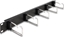 Picture of Delock 19″ Cable Management Routing Panel with 5 metal hooks 1U black