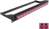 Picture of Delock 19″ Fibre Patch Panel 24 port LC Duplex violet