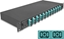 Attēls no Delock 19″ Optical Fiber Splice Box 12 x SC Duplex OM3 1U complete assembled