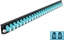 Attēls no Delock 19″ Splice Box Front Panel 24 port LC Duplex aqua