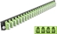 Picture of Delock 19″ Splice Box Front Panel 24 port LC Quad limegreen