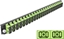 Attēls no Delock 19″ Splice Box Front Panel 24 port SC Duplex limegreen