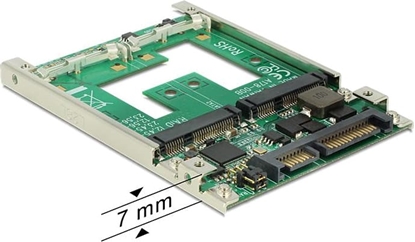 Picture of Delock 2.5″ Converter SATA 22 pin > mSATA with RAID