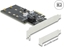 Attēls no Delock 3 port SATA and 2 slot M.2 Key B PCI Express x4 Card - Low Profile Form Factor