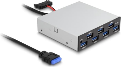 Attēls no Delock 3.5″ USB 5 Gbps Front Panel 7 x USB Type-A