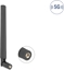 Изображение Delock 5G 3.4 - 5.0 GHz Antenna SMA plug 4.7 dBi omnidirectional with tilt joint black