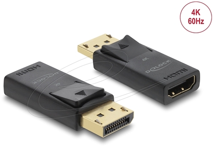 Изображение Delock Active DisplayPort 1.2 to HDMI Adapter 4K with HDR function