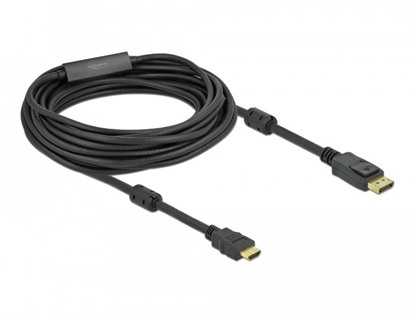 Attēls no Delock Active DisplayPort 1.2 to HDMI Cable 4K 60 Hz 10 m