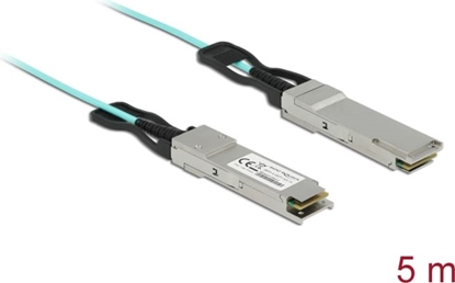 Attēls no Delock Active Optical Cable QSFP+ 5 m
