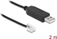 Attēls no Delock Adapter cable USB Type-A to Serial RS-232 RJ12 with ESD potection Skywatcher 2 m