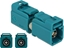 Изображение Delock Adapter FAKRA Z jack > FAKRA Z jack