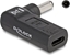 Attēls no Delock Adapter for Laptop Charging Cable USB Type-C™ female to Dell 4.5 x 3.0 mm male 90° angled