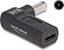 Изображение Delock Adapter for Laptop Charging Cable USB Type-C™ female to Sony 6.0 x 4.3 mm male 90° angled