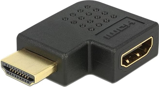 Picture of Delock Adapter HDMI male to HDMI female 90° left