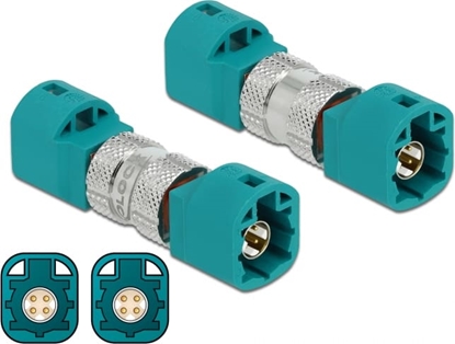 Attēls no Delock Adapter HSD Z male to HSD Z male