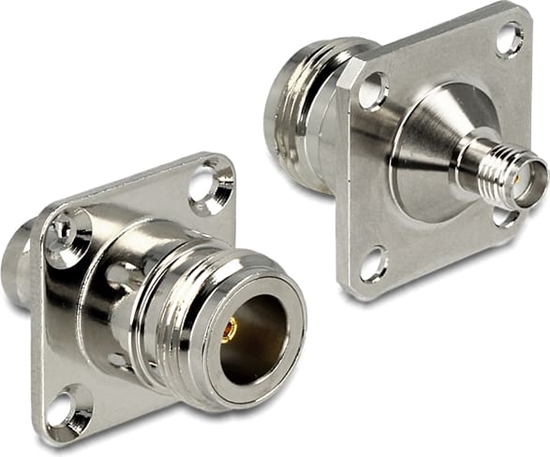 Picture of Delock Adapter N Jack > SMA Jack bulkhead