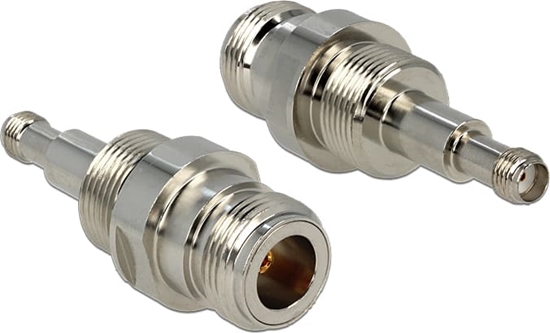 Picture of Delock Adapter N Jack > SMA Jack Bulkhead