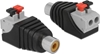 Picture of Delock Adapter RCA female > Terminal Block with push button 2 pin
