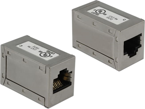 Изображение Delock Adapter RJ45 jack > RJ45 jack Cat.5e STP