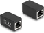 Picture of Delock Adapter RJ45 jack to RJ45 jack Cat.6 black