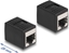 Picture of Delock Adapter RJ45 jack to RJ45 jack Cat.6A black