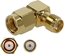 Attēls no Delock Adapter RP-SMA plug to SMA jack 90° 10 GHz