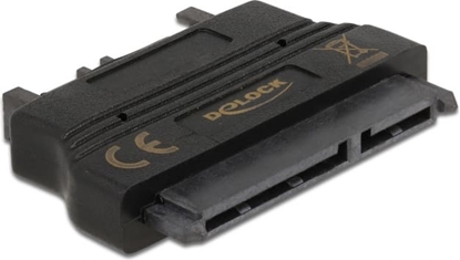 Picture of Delock Adapter Slim SATA 13 pin > SATA 22 pin
