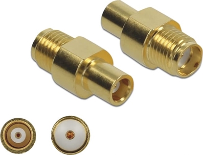 Изображение Delock Adapter SMA jack to MCX jack 10 GHz