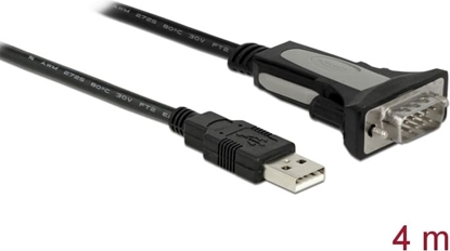 Picture of Delock Adapter USB 2.0 Type-A to 1 x serial RS-232 DB9 4 m