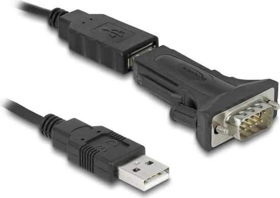 Picture of Delock Adapter USB 2.0 Type-A to 1 x Serial RS-422/485 DB9