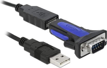 Picture of Delock Adapter USB 2.0 Type-A to 1 x Serial RS-485 DB9