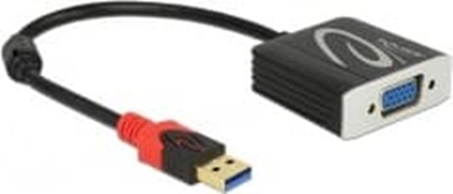 Изображение Delock Adapter USB 5 Gbps Type-A male to VGA female