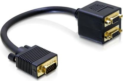 Picture of Delock Adapter VGA male to 2 x VGA female