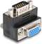 Attēls no Delock Adapter VGA male to female 90° angled