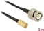 Изображение Delock Antenna Cable BNC Plug > SMB Plug RG-174 3 m