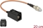 Picture of Delock Antenna Cable FAKRA A jack > FME jack RG-316 20 cm