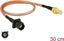 Изображение Delock Antenna Cable FAKRA A plug > SMB plug RG-316 30 cm