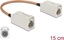 Изображение Delock Antenna Cable FAKRA B jack > FAKRA B jack RG-316 15 cm
