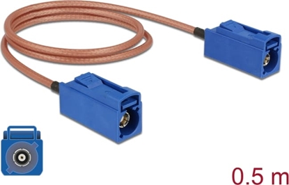 Picture of Delock Antenna Cable FAKRA C jack > FAKRA C jack RG-316 50 cm
