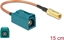 Picture of Delock Antenna Cable FAKRA Z jack > SMB plug RG-316 15 cm