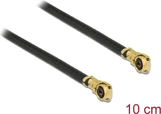 Picture of Delock Antenna Cable I-PEX Inc., MHF® 4L plug to I-PEX Inc., MHF® 4L plug 1.13 10 cm