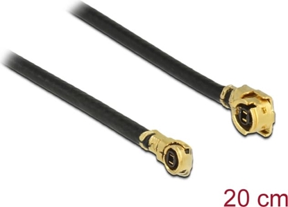 Picture of Delock Antenna Cable I-PEX Inc., MHF® I plug to I-PEX Inc., MHF® 4L plug 1.13 20 cm