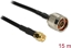 Изображение Delock Antenna Cable N plug > SMA plug CFD200 15 m low loss